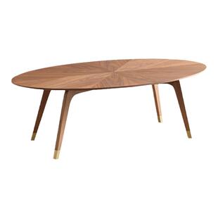 芬纳维亚ART 极简家用圆形茶几 Christine 现代轻奢客厅木茶桌实