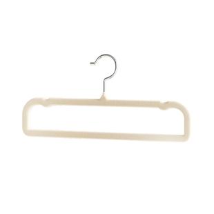 植绒裤架无痕防滑挂裤子衣架家用多功能晾晒收纳神器晾衣无夹挂架