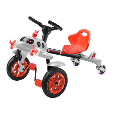 网红飞机山姆漂移车儿童甩尾三轮