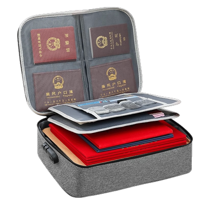家庭证件收纳包多功能文件卡包