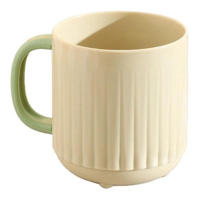 条纹漱口杯简约家用洗漱杯情侣