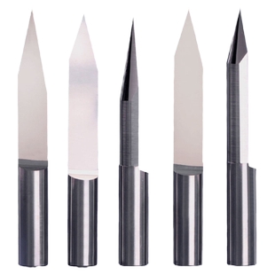 威特钨钢3.175mm平底尖刀锥度尖刀木雕雕刻刀数控电脑雕刻机刀具