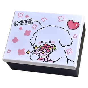 礼盒空盒高级感生日礼品盒装衣服围巾高颜值大号包装盒女生