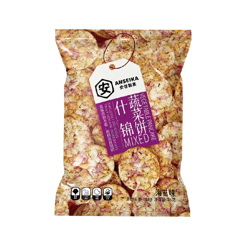 安信制果蔬菜米饼10种蔬菜