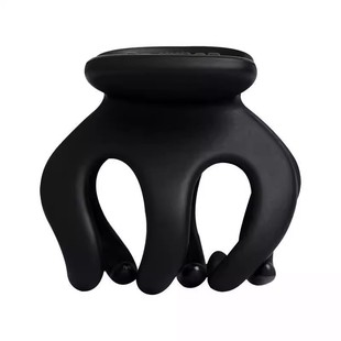 丸子头发夹女后脑勺半扎发小抓夹南瓜发卡蓬松高马尾固定神器发饰