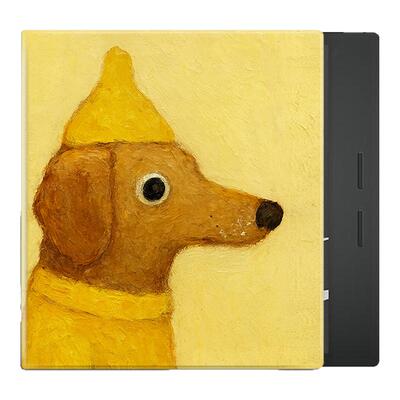 适用文石leaf5/leaf3油画小狗poke6s小白马5s阅读器tab8c磁吸Note电子书BOOX保护套Page电纸书x5s保护壳小熊