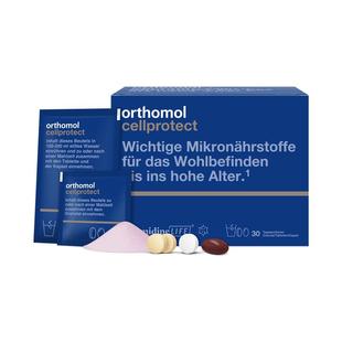 德国进口奥适宝orthomol亚精胺线粒体补充剂驻颜细胞营养素