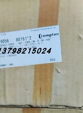 议价Crompton控制器 INT-1564-M-5-020  INT-1563-L-5-M-020 3790