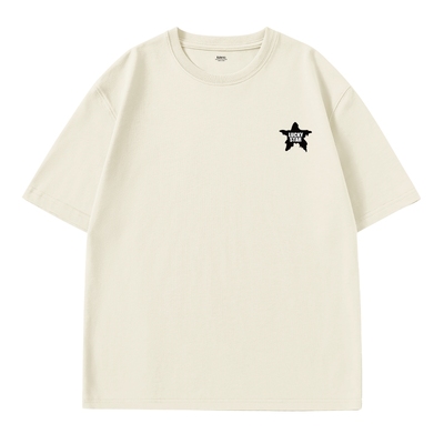 班尼路春夏季重磅纯棉短袖t恤男