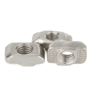 东明304欧标T型螺母不锈钢船型螺母块锤头T型块