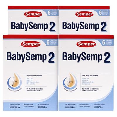 Semper森宝盒装婴儿奶粉2段800g