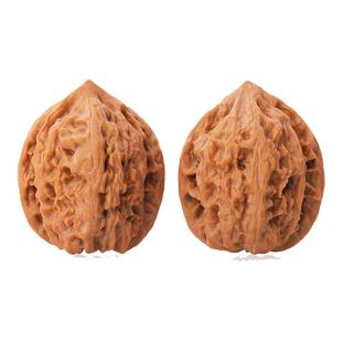 涞水野外生长精选品文玩核桃赤龙鸡心麻核桃手把件盘玩大小尺寸男