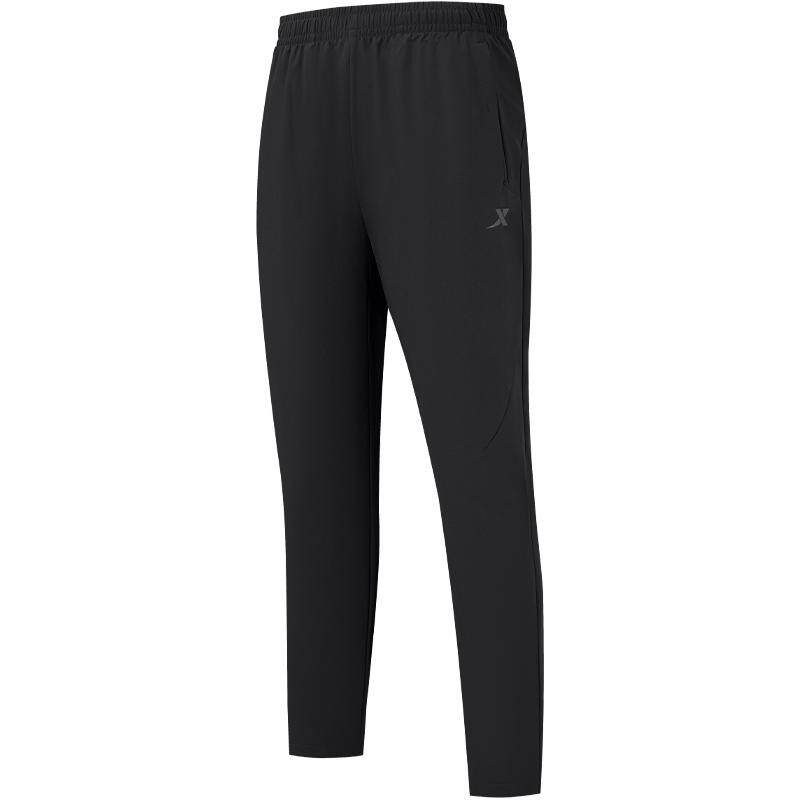 特步小C裤速干防晒裤丨夏季新款梭织运动长裤男士直筒休闲裤