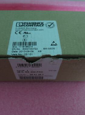 议价全新原装正品菲尼克斯 IB IL RS 232-PAC  2861357 现货