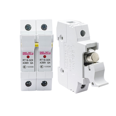 导轨式熔断器底座德力西