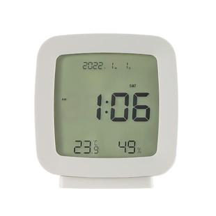 多利科闹钟多功能电子时钟智能数字钟表声控背光生日礼物桌面钟