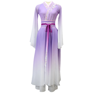 千织万丝古典舞服装演出服女易安醉同款剧目服飘逸表演服艺考定制