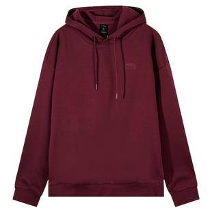 安踏连帽卫衣男女款2025冬季新款宽松加绒帽衫美式潮流休闲套头衫