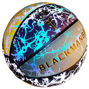 正品科比黑曼巴发光篮球高级限量版礼物黑科技比赛防滑手感七号球