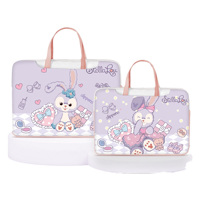 星黛露笔记本手提电脑包毛绒内胆