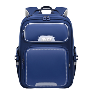 kimicool儿童书包男小学生女生一三到六年级减负护脊大容量双肩包