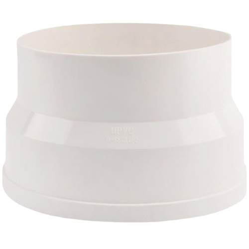 UPVC排水管配件排烟塑料管出风口180×160直接三通弯头烟道油烟机