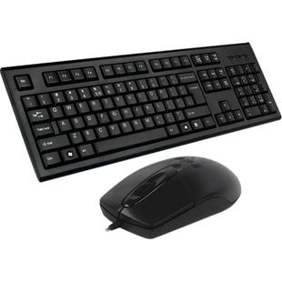 双飞燕有线键盘鼠标套装台式机办公家用USB键鼠套装游戏KR-8572NU