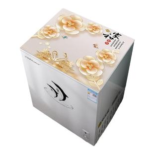 冰柜顶防尘盖布冰箱垫子防水防油翻盖冷柜垫可固定pvc防尘盖巾