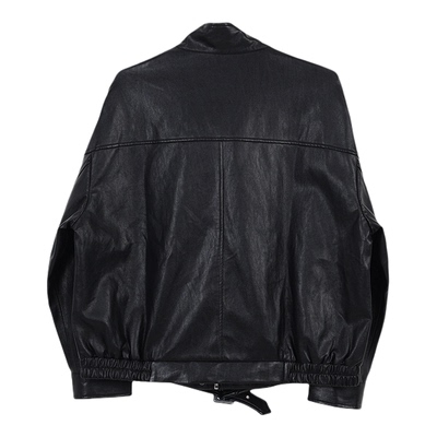 记忆的起点PU短款外套