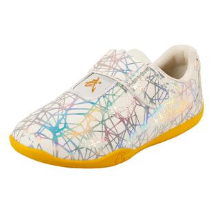 新款儿童武术鞋魔术贴练功鞋粘扣训练专用竞赛鞋春夏免系带功夫鞋