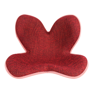 日本HUBAS花瓣护腰坐姿坐垫久坐不累神器办公室座椅人体工学靠背