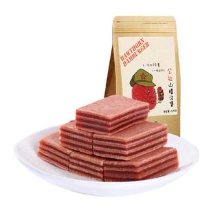 沂蒙公社无添加山楂糕山楂羹山楂汉堡健康儿童宝宝零食