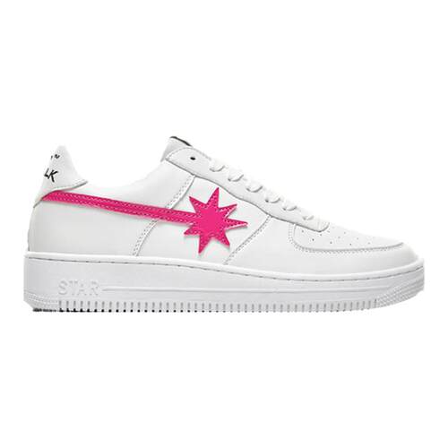STARWALK SOLDIER WHITE/ROSE 白粉流星鞋正品低帮舒适增高潮板鞋