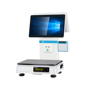 Ai智能识别秤称重收银机一体机水果生鲜蔬菜零食触摸屏收款收银秤