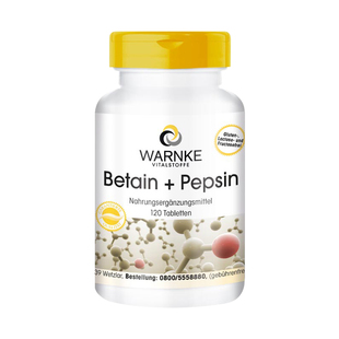warnke盐酸甜菜碱养胃护胃黏膜消化酶复合蛋白酶进口益生菌调理肠