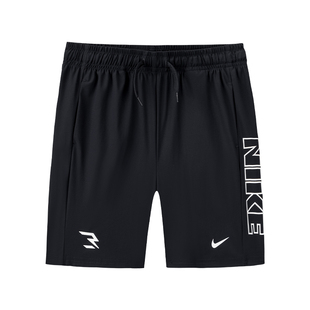 Nike 3brand男童短裤儿童裤子2026夏季新款运动裤篮球裤宽松5分裤