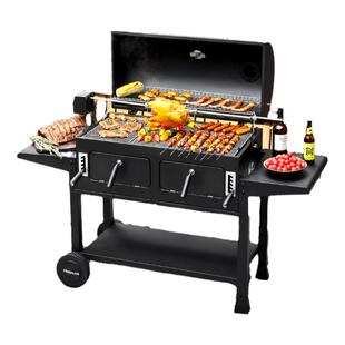 燃客庭院烤肉烧烤炉家用大号美式木炭烧烤架户外别墅烧烤炉子BBQ