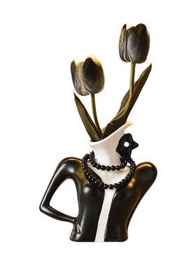 北欧ins陶瓷艺术插花花瓶