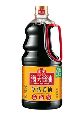 海天草菇老抽酱油1.9L