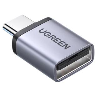 绿联typec转usb接口otg转接头手机U盘转换器适用苹果电脑macbook华为平板ipadpro母tpc优盘车载充电器数据线