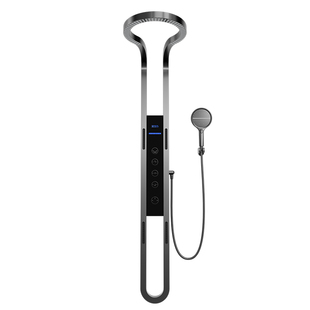 德希顿6083沐浴花洒套装淋浴屏环形大瀑布增压洗澡大顶喷喷头按摩