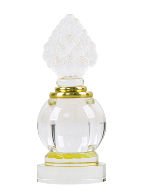 透明水晶供佛菩提舍利塔