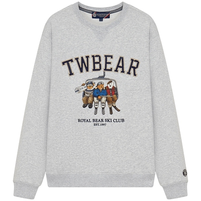 Teenie Weenie小熊男装卡通卫衣男2024冬季新款