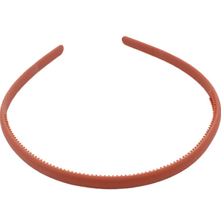 韩国色极简风基础洗脸细发箍带齿磨砂质感彩色亚克力百搭压发头箍