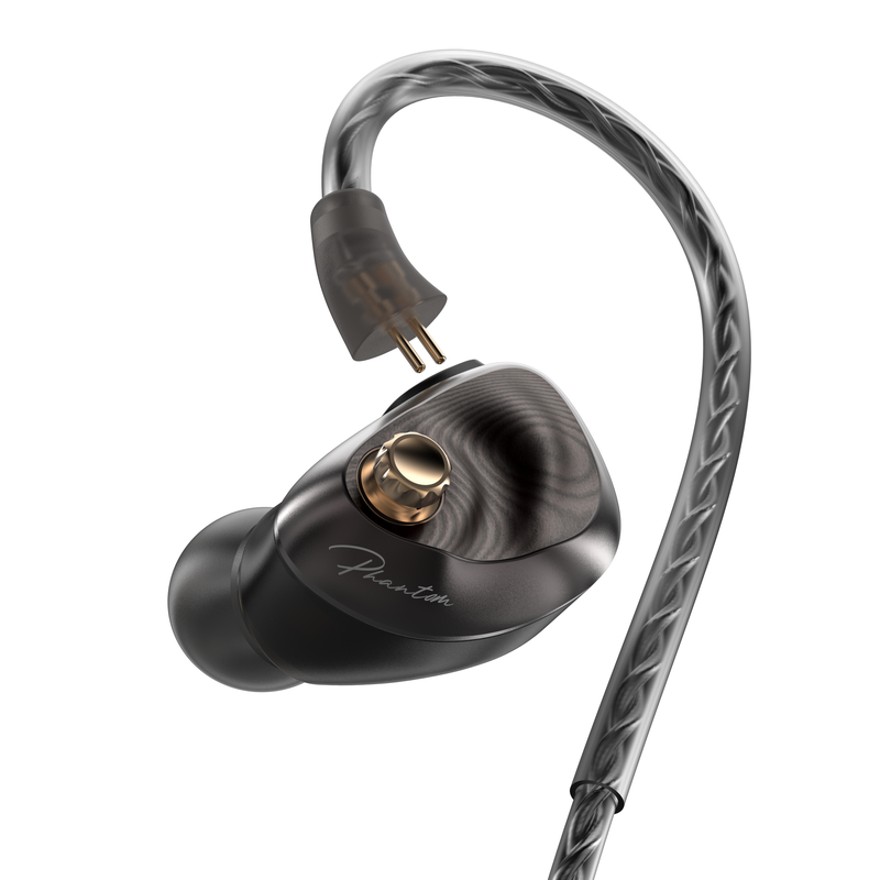 绯乐影Phantom有线HiFi耳机入耳式旗舰级单动圈旋钮调音可换导管