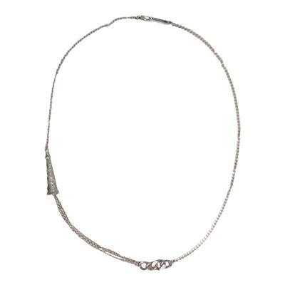 原创VIXTORM925纯银项链哨子形