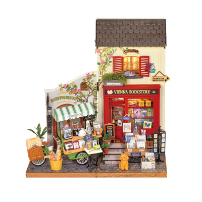 若来diy小屋旅行漫影手工拼装模型立体拼图积木12岁以上生日礼物