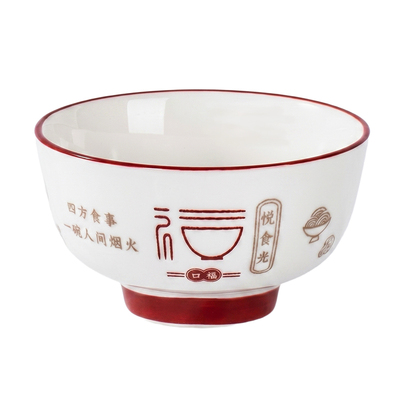 【高温釉下彩】顺祥陶瓷国潮餐具