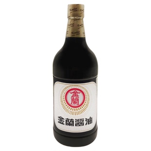 中国台湾金兰酱油1000ml纯酿造卤肉饭1L凉拌炒菜红烧炖肉酿造生抽