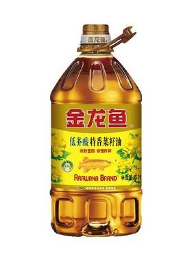 金龙鱼传统工艺低芥酸菜籽油5L